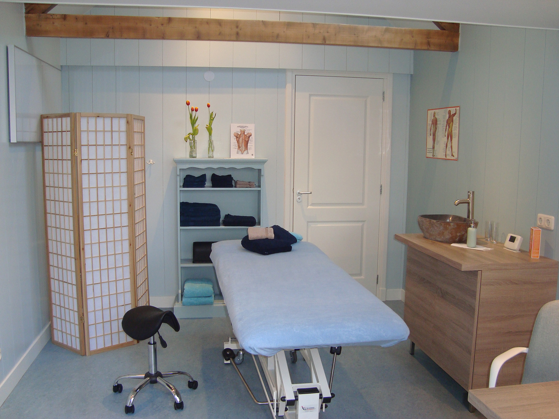 Massagepraktijk Marc Bol van binnen